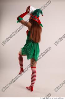 20 2018 01 VERONIKA ELF STANDING POSE WITH BOX